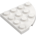 LEGO Blanc assiette 4 x 4 Rond Pièce de monnaie (30565)