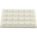 LEGO White Plate 4 x 6 (3032)