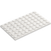 LEGO White Plate 6 x 10 (3033)