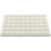 LEGO blanc assiette 6 x 10 (3033)