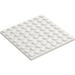 LEGO White Plate 8 x 8 (41539 / 42534)