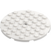 LEGO Blanc assiette 8 x 8 Rond Cercle (74611)