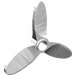 LEGO White Propeller with 3 Blades (4617)