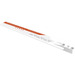 LEGO White Rotor Blade 3 x 19 with Beam 3 with Small Grey Triangles and Red-orange Stripe (Left) Sticker (65422)