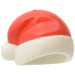 LEGO White Santa Hat with Red Top (10164)