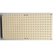 LEGO White Scala Baseplate 22 x 44 x 2 with Four Holes in Corners and Four in the Middle