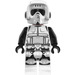 LEGO White Scout Trooper Minifigure