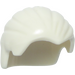 LEGO blanc Court Combed Cheveux (92081)