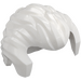 LEGO White Short Hair Swept Back with Widow's Peak and Sideburns (21268)