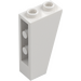 LEGO Blanc Pente 1 x 2 x 3 (75°) Inversé (2449)