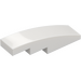 LEGO White Slope 1 x 4 Curved (11153 / 61678)