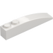 LEGO White Slope 1 x 6 Curved (41762 / 42022)