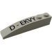 LEGO Weiß Schrägstein 1 x 6 Gebogen mit &#039;D-EKVY&#039; Rechts Aufkleber (41762)