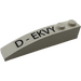 LEGO White Slope 1 x 6 Curved with &#039;D-EKVY&#039; Right Sticker (41762)