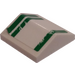 LEGO White Slope 2 x 2 (25°) Double with Kragle Tube End Sticker (3300)