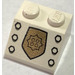 LEGO White Slope 2 x 2 (45°) with Police Badge (3039)