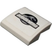 LEGO White Slope 2 x 2 Curved with Jurassic World Logo Sticker (15068)