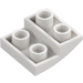 LEGO Bianco Pendenza 2 x 2 x 0.7 Curvo Invertito (32803)