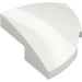 LEGO White Slope 2 x 2 x 0.7 Curved Round Quarter (5852)