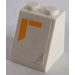 LEGO blanc Pente 2 x 2 x 2 (65°) avec SW Republic Gunship (Droite) Autocollant avec tube inférieur (3678)