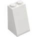 LEGO Blanco Con pendiente 2 x 2 x 3 (75°) (Espigas sólidas) (98560)