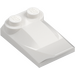 LEGO White Slope 2 x 3 x 0.7 Curved with Wing (47456 / 55015)