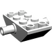 LEGO Weiß Steigung 2 x 4 (45°) Doppelt Invertiert mit Pins (15647 / 30390)
