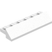 LEGO White Slope 2 x 6 x 0.7 (45°) (2875)