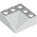 LEGO Weiß Steigung 3 x 3 (25°) Doppelt Concave (99301)