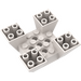 LEGO White Slope 6 x 6 x 2 (65°) Inverted Quadruple (30373)