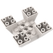 LEGO Wit Helling 6 x 6 x 2 (65°) Omgekeerd Quadruple (30373)
