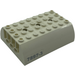 LEGO Bianco Pendenza 6 x 8 x 2 Curvo Doppio con &#039;7897-3&#039; Adesivo (45411)