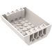 LEGO blanc Pente 6 x 8 x 2 Incurvé Inversé Double (45410)