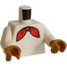 LEGO White Speedy González with Red Scarf Minifig Torso (973)