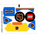 LEGO White Sticker Sheet for Set 3545 (45870)