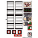 LEGO White Sticker Sheet for Set 76005 (13053)