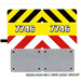 LEGO White Sticker Sheet for Set 7746 (85025)