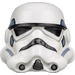 LEGO Blanco Stormtrooper Casco con Sand Azul Panels (18264 / 30408)