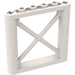 LEGO Weiß Support 1 x 6 x 5 Träger Rectangular (64448)