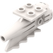 LEGO Weiß Schwanz 4 x 2 x 2 mit Rakete (4746)