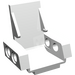 LEGO White Technic Seat 3 x 2 Base (2717)