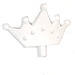 LEGO White Tiara with 5 Rounded Points (29171 / 33322)