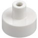 LEGO White Tile 1 x 1 Round with Hollow Bar (20482 / 31561)