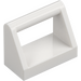 LEGO White Tile 1 x 2 with Handle (2432)