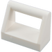 LEGO White Tile 1 x 2 with Handle (2432)