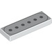 LEGO Бяло Плочка 1 x 3 с Electric Guitar Single-Coil Pickup (63864 / 80154)