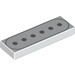 LEGO Wit Tegel 1 x 3 met Electric Guitar Single-Coil Pickup (63864 / 80154)