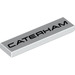 LEGO White Tile 1 x 4 with &#039;CATERHAM&#039; (2431)