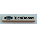 LEGO White Tile 1 x 6 with Ford Logo and &#039;EcoBoost&#039; Sticker (6636)
