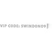 LEGO White Tile 1 x 8 with &quot;VIP CODE: SWINDON09&quot; (4162)